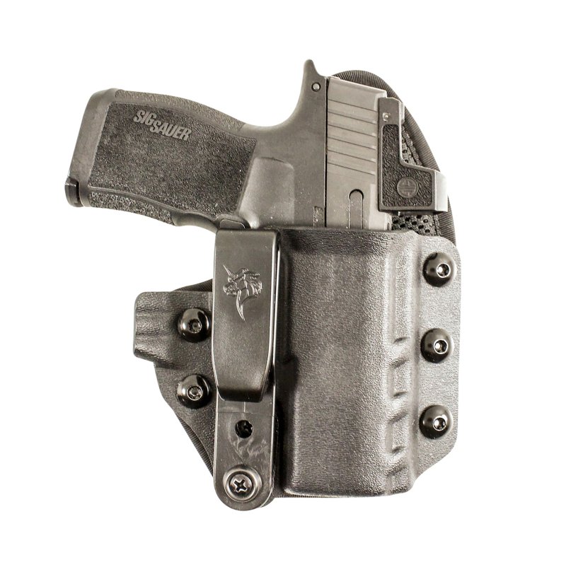 DeSantis 206KA6RZ0 Uni-Tuk IWB Holster Black Kydex for Springfield Hellcat