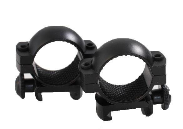 Traditions A791DS Scope Ring Set Weaver Medium 1" Tube Matte Black