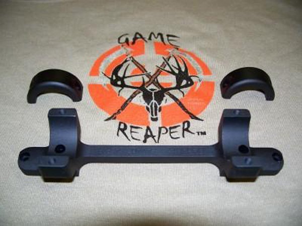 DNZ 14200 Savage Round Receiver Low SA Black Mount