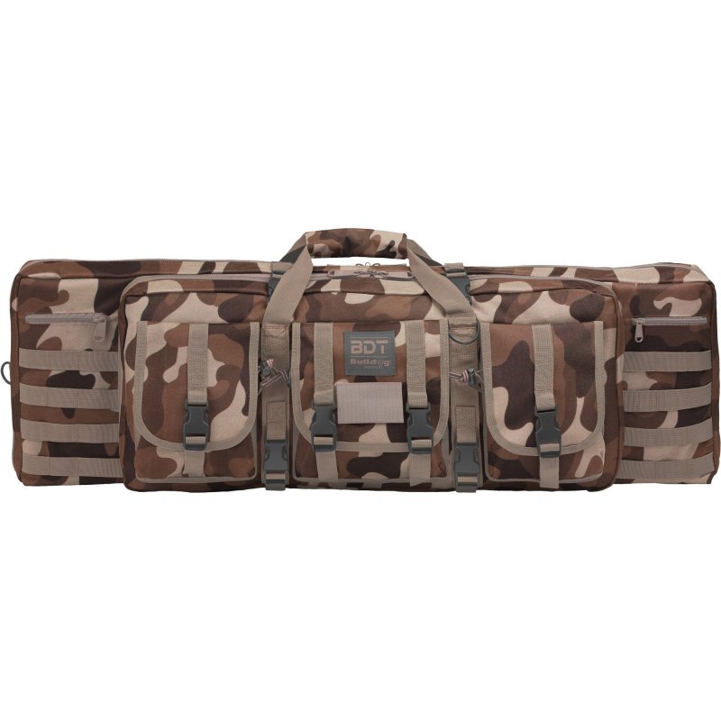 BULLDOG CASES Deluxe 36" Single Rifle Case - Throwback Camo BDT35-36TBC