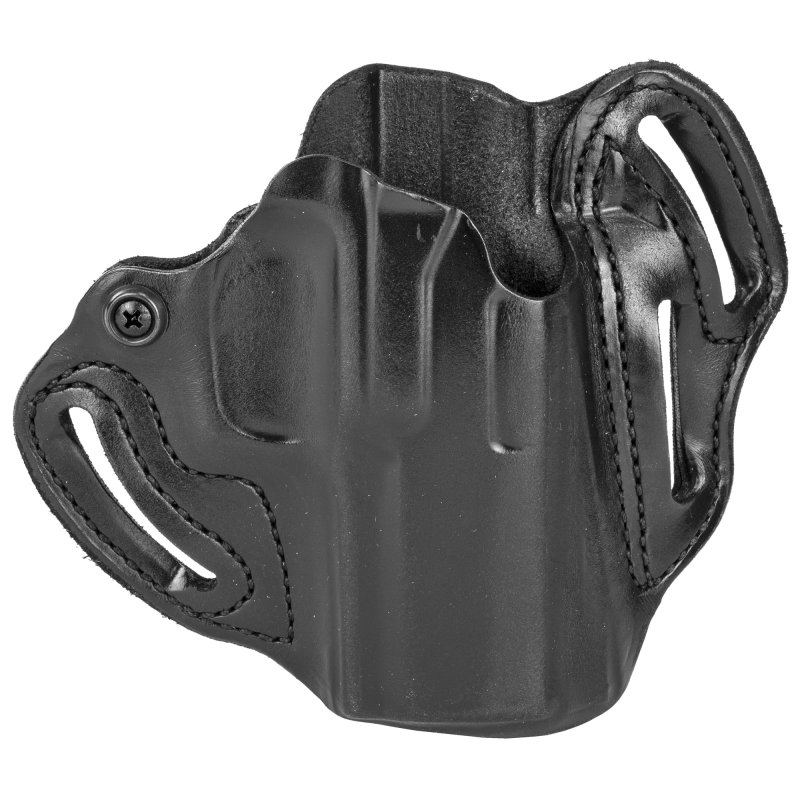 DeSantis 002BA8HZ0 Speed Scabbard Holster SIG P250C/P320C Black Leather