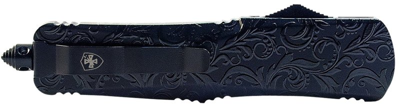 Templar Knife Gen II Maiden Gloss OTF: 3.5in Non-Serrated D2 Blade, Metal Alloy Handle, Frame Lock, 8.2oz