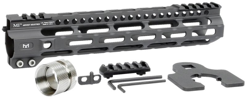 Midwest Industries Ultra Lightweight AR-15 10.5 In Aluminum Handguard