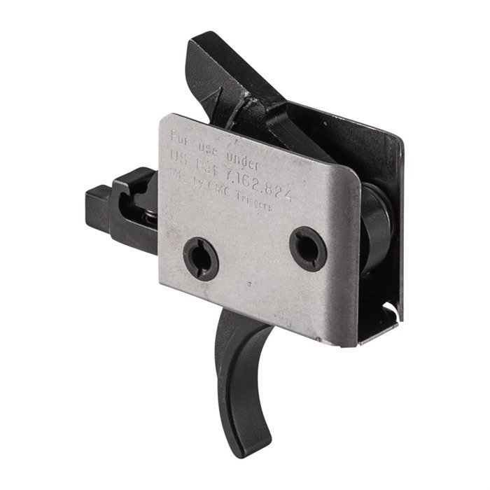 CMC Triggers 96502 AR-15 Two Stage Curved Trigger 2lb Set 3lb Release