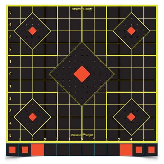 Birchwood Casey 34211 12 Inch Self-Adhesive Paper Target 100 Pack