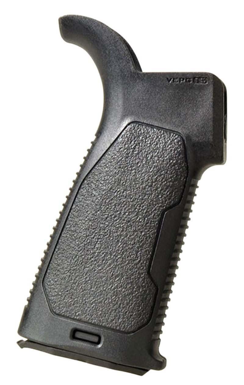 Strike ARVEPG15 Viper Enhanced Pistol Grip 15° Black Polymer AR-Platform