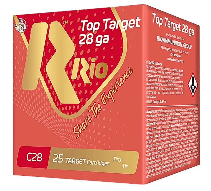 Rio Ammunition RCHV286 28Ga 2.75In 1oz 6Shot GameLoad 25/Box