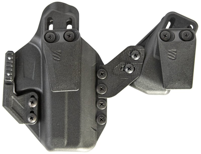 Blackhawk 416142BK Stache IWB Holster Size 42 Black Polymer Ambidextrous