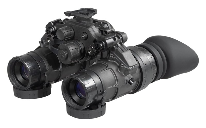 AGM Global Vision 12UN512941144111 UNVG-51 3AW1 Night Vision Goggles Black 1x 64-72 Ip/mm Resolution