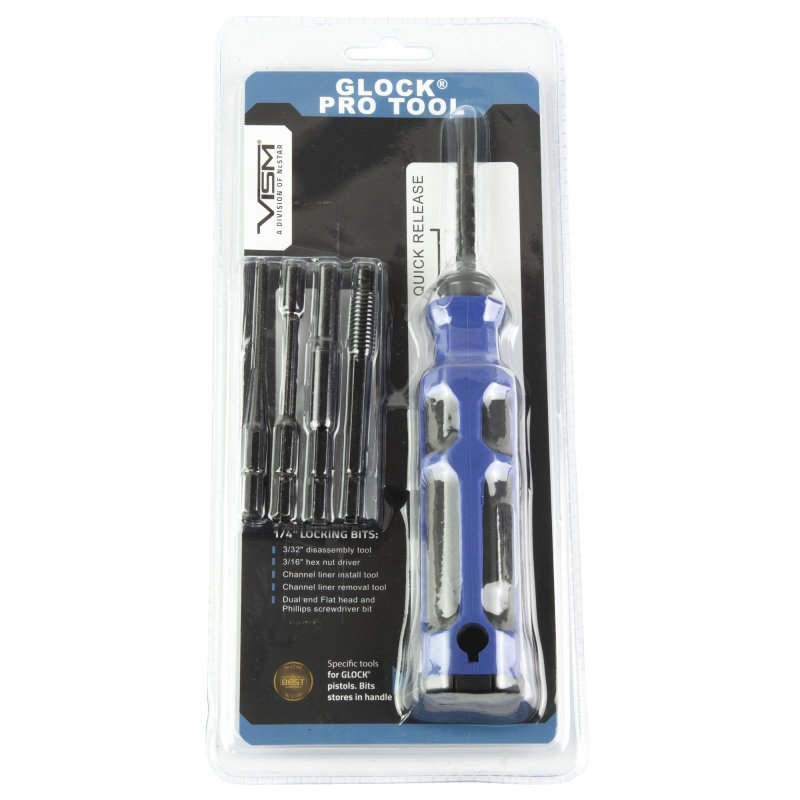NcSTAR VISM Pro Tool for Glock Armorer Tool Kit w/ Bench Block & Punches