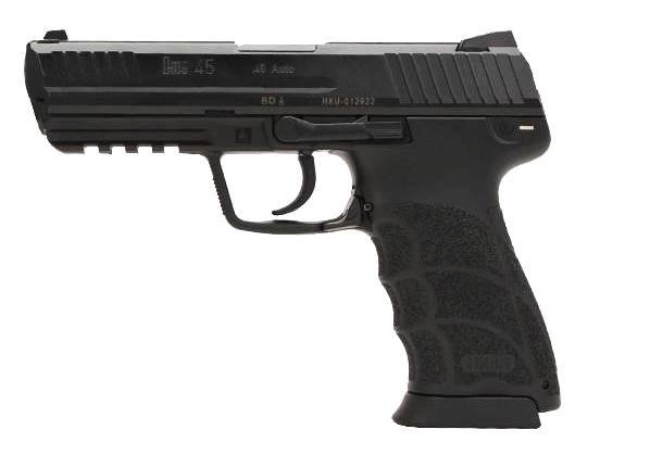 Heckler & Koch HK45 V7 45 Auto Pistol 10+1 4.46" Black Grip