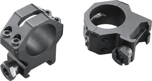 Weaver WV1019 Four Hole Skeleton Rings 1 Inch High Matte Black
