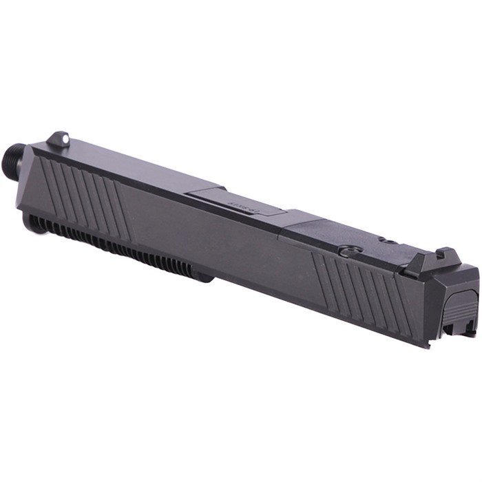 Brownells G19-SATB 9mm Black Complete Slide RMR Threaded Barrel