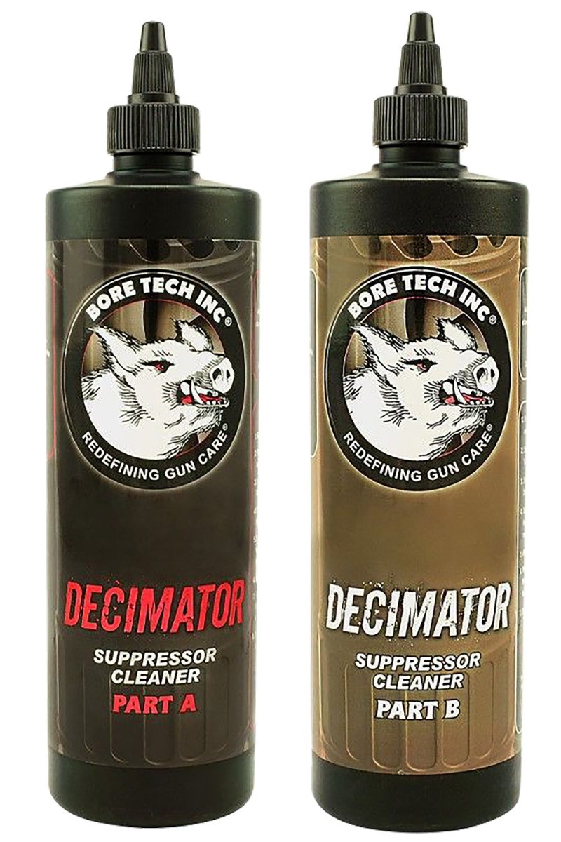 Bore Tech Decimator Suppressor Cleaner 16oz 2-Bottle Set BTCQ30816AB