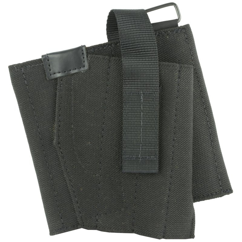 DeSantis 062BASRZ0 Apache Ankle Holster, Right Hand, Black Leather