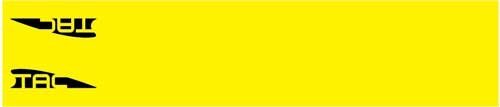 TAC Vanes Arrow Wraps Yellow 4.675 x 1.0 in. 13 pk.