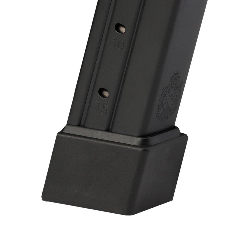 Springfield Armory XD-M Elite 9mm, 35-Round Extended Black Magazine, Steel Construction, Polymer Basepad, XDME5935