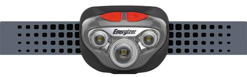 Energizer Vision HD+ Focus LED Headlamp 400 Lumens Gray 85m Distance