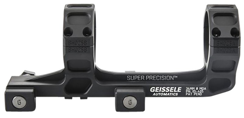 Geissele 05405B AR15 Super Precision Scope Mount Black 7075-T6 Aluminum
