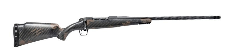 Fierce Firearms TWROG7PRC24BT 7MM PRC 24" Twisted Flute Rifle Black