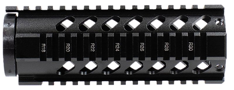 Aim Sports MT060 AR-15 7" Aluminum Free-Float Quad Rail Handguard Black