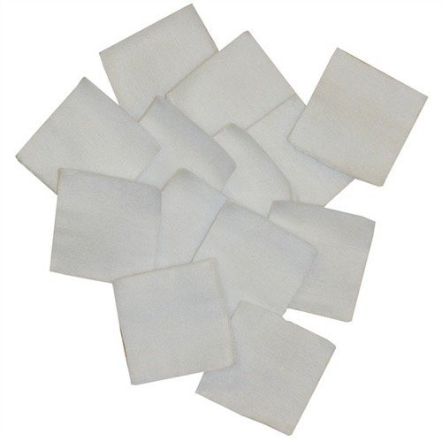 Brownells Square Cotton Patches 1.375" .22-.270 Caliber 1000 Pack