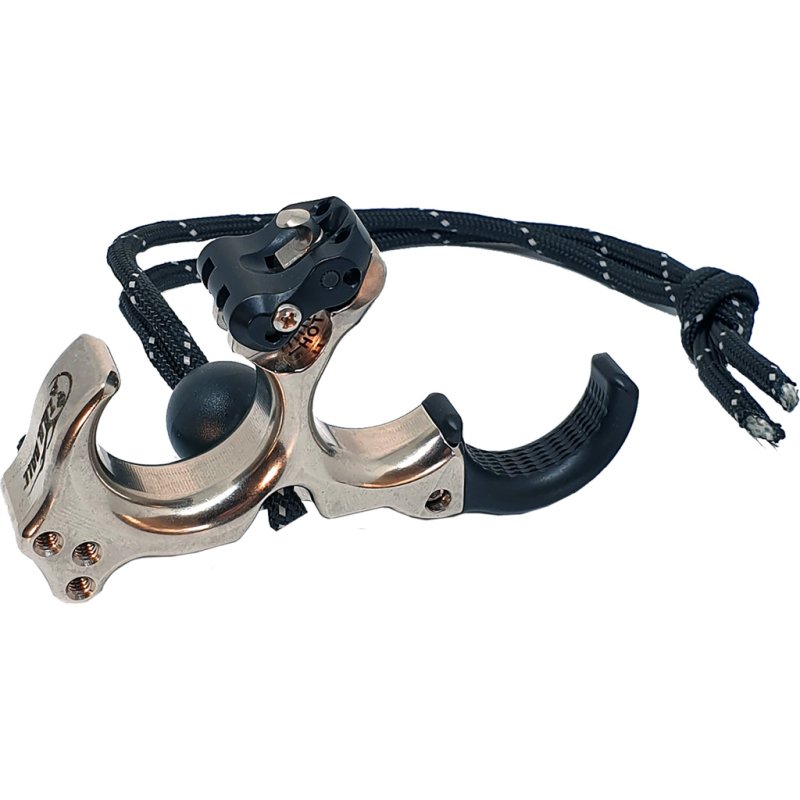 Tru Ball THBF-QS-M HBC Flex 3-Finger Release, Quick Silver, Medium