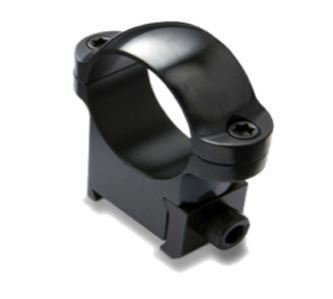 Burris Zee Rings High 1 In Tube Diameter Matte Black Steel 420087