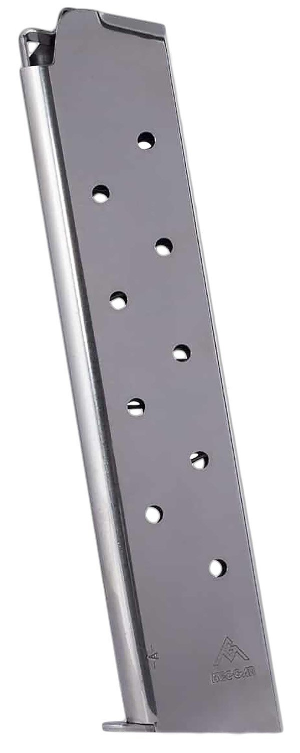 Mec-Gar MGCG4511N 1911 Government 11rd 45 ACP Nickel Carbon Steel