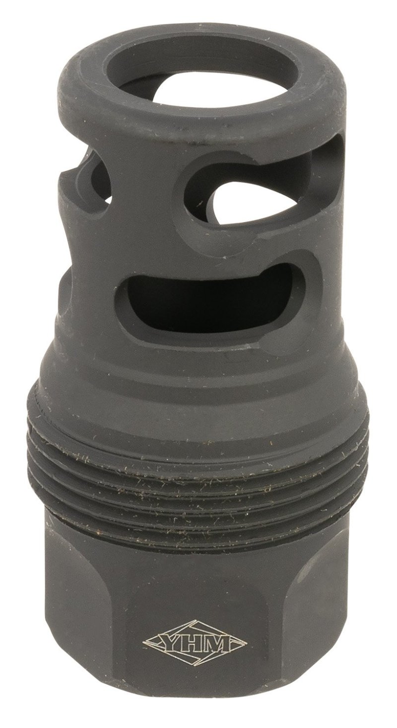 Yankee Hill 4445MB32 sRx Q.D. Muzzle Brake 5/8"-32 Black Phosphate Steel