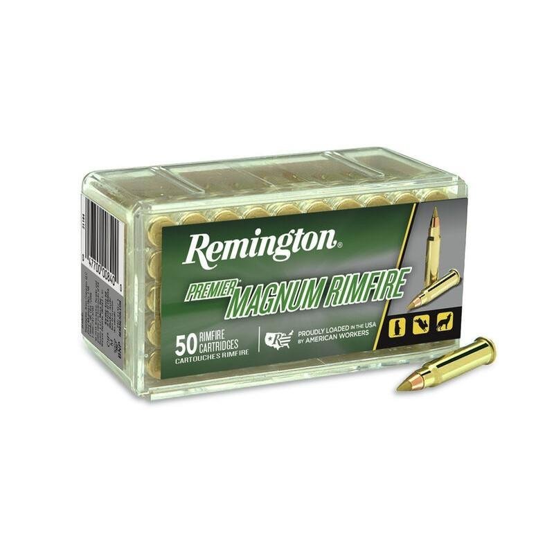 Remington 28464 .17 HMR 17 Grain AccuTip-V Ammo 50 Rounds