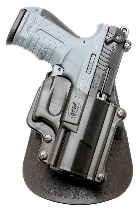 Samco Global Arms WP22 OWB Paddle Holster Black Polymer Right Hand