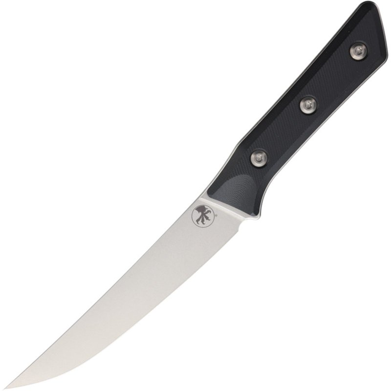 Microtech 3100-10BK Boning Knife 6.125 In Stonewash Black G-10