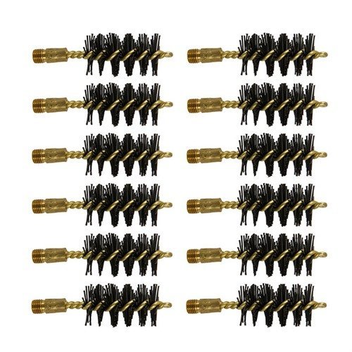 Brownells Heavy Weight Brush Nylon 10 Gauge Shotgun 12 Pack