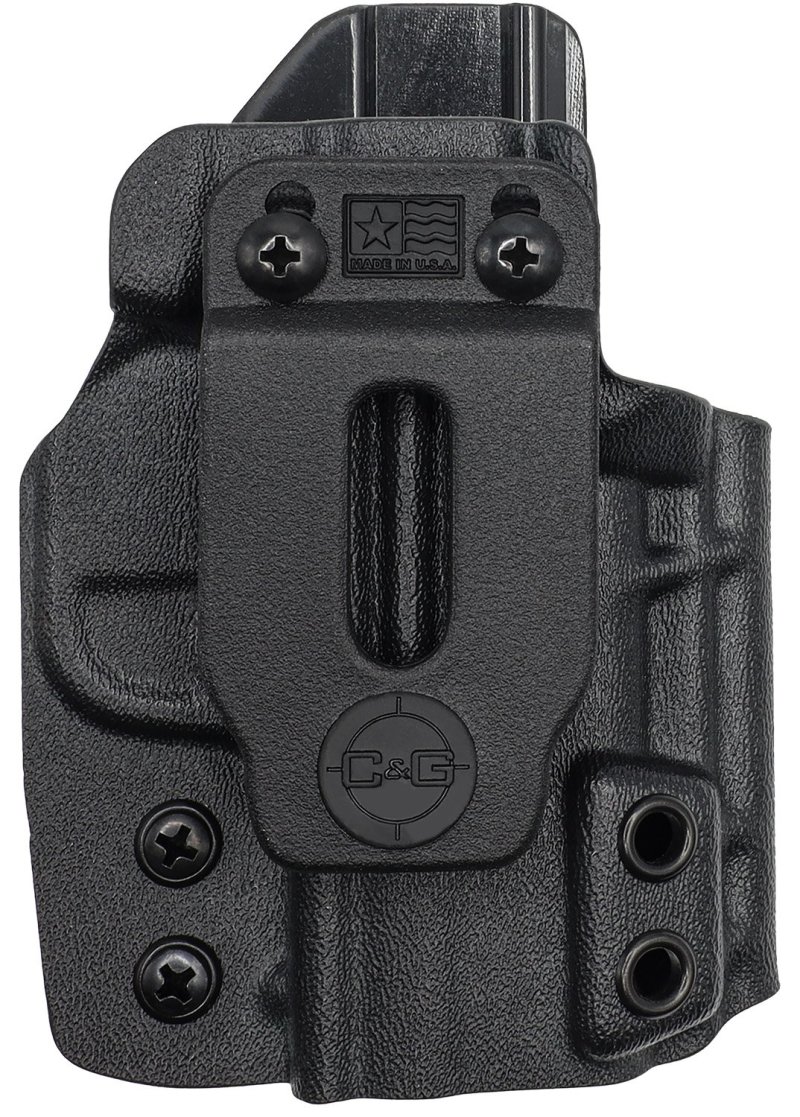 C&g Holsters 0952100 Covert Iwb Black Kydex Paper