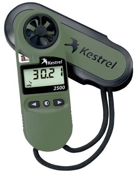 Kestrel 0825NV 2500NV Weather Meter Night Vision Backlight Compass OD Green