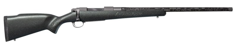 Nosler M48 Mountain Carbon 300 Win Mag, 24" Carbon Fiber Wrapped Barrel, Tungsten Gray Cerakote, Granite Green Stock