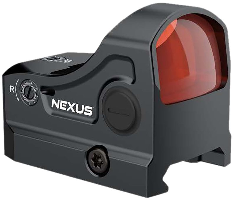 TruGlo TGTG8322B Nexus Red Dot Matte Black 1x 22mm 3 MOA Reticle