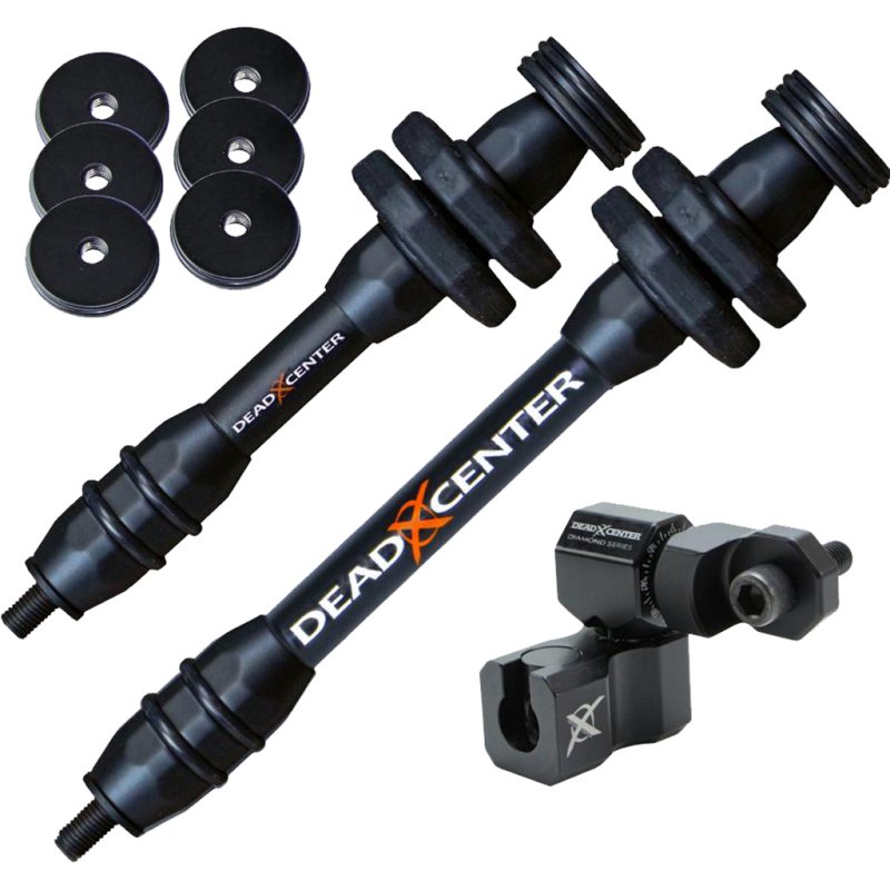 Dead Center Dead Level Hunter V2 Lite Combo Black 8 In/6 In