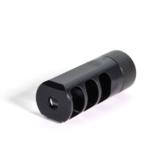 Faxon Firearms FFMD5563PMBSQPQ 5.56 NATO Muzzlok 3-Port Muzzle Brake