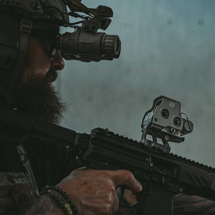 GBRS Group Lerna Mount Kit Cerakote Black for EOTECH Quick-Detach