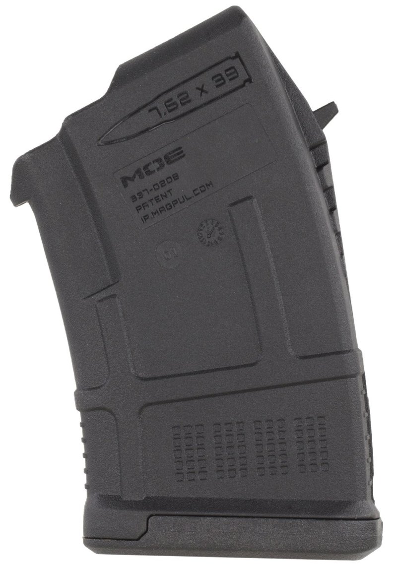 Magpul MAG657-BLK PMAG AK47 7.62x39mm 10-Round Black Magazine