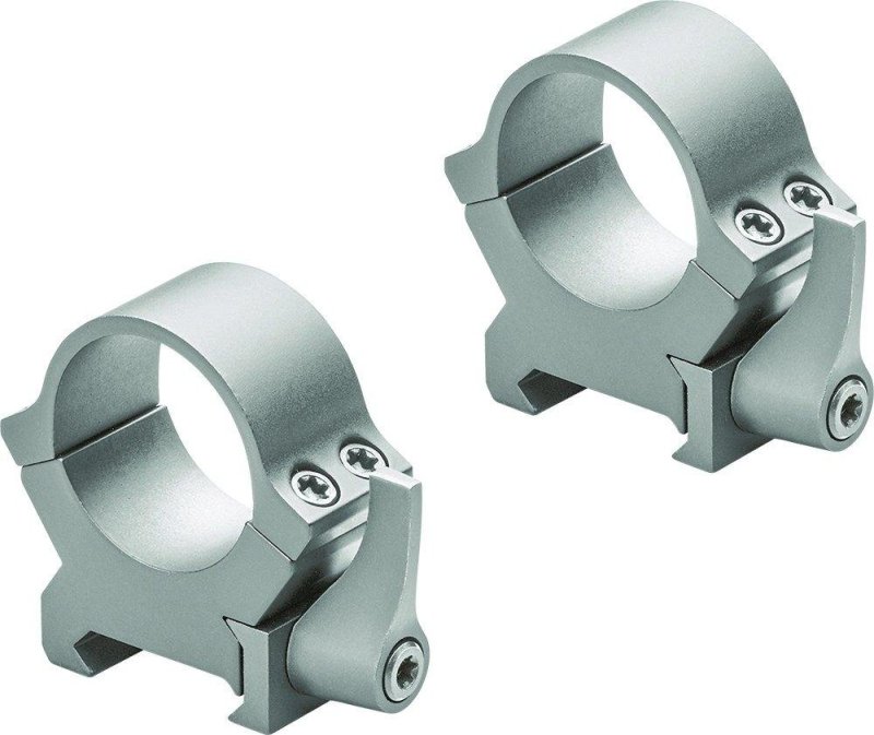 Leupold 174069 QRW2 Weaver-Style Rings 1" Medium Silver