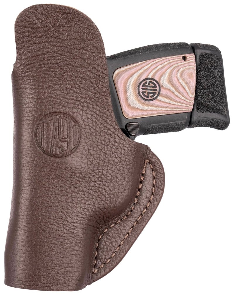 1791 Gunleather Fair Chase Deer Skin IWB Holster Brown