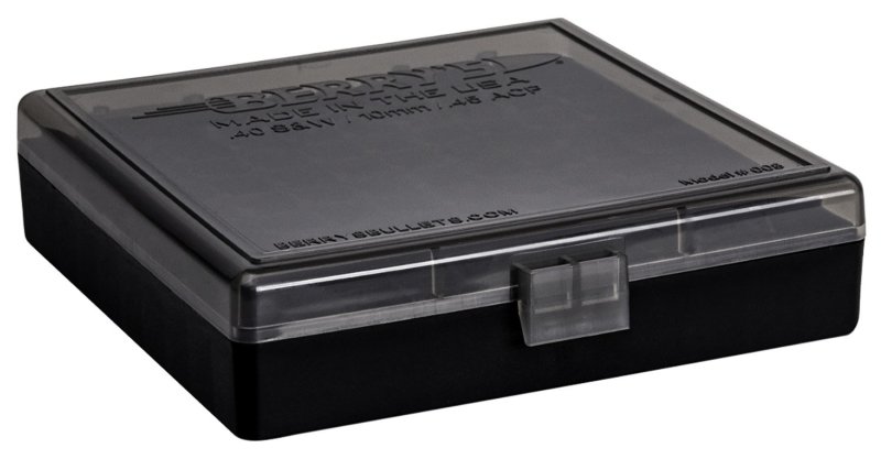 Berry's Ammo Box #008 - .40 S&W/.45 cal 100/rd Smoke/Black