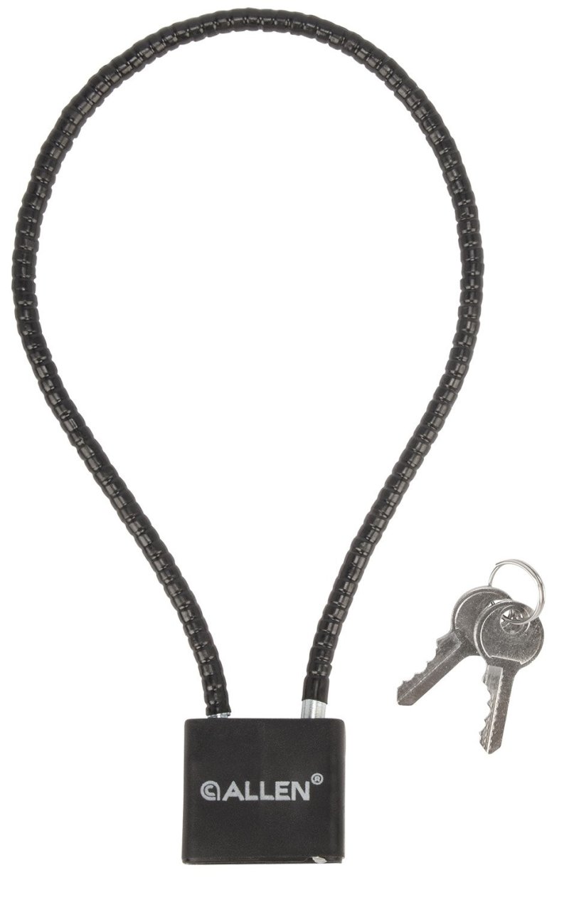 Allen 15" Cable Lock for Shotguns, Rifles, and Handguns - Black