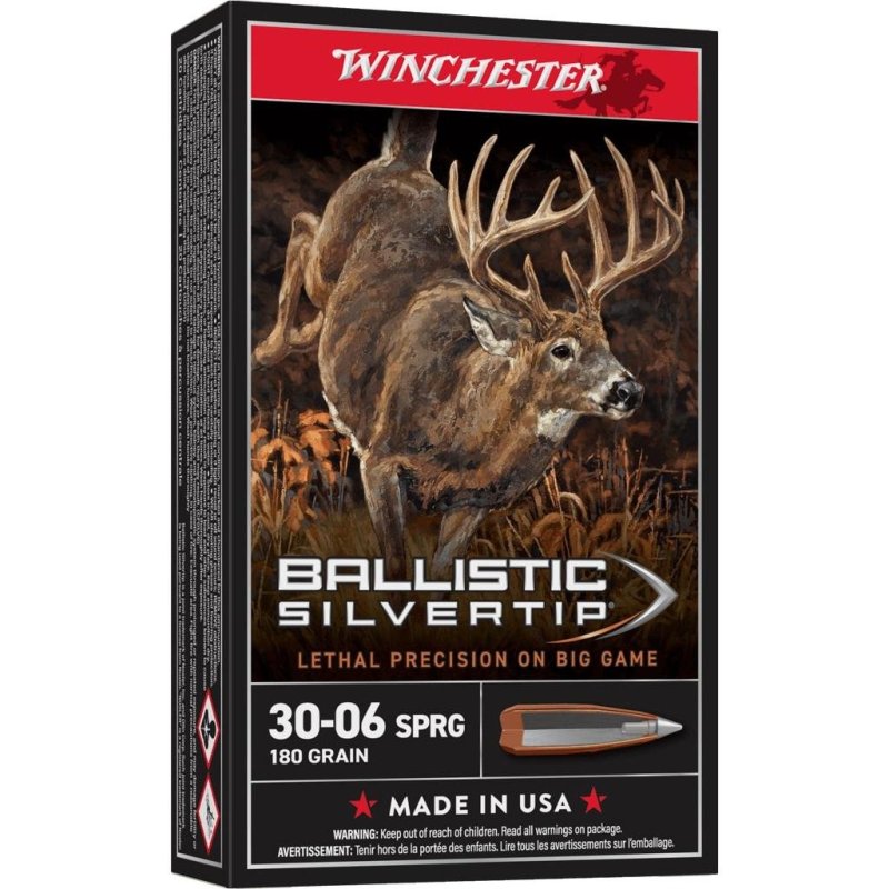 Winchester SBST3006B 30-06 Springfield 180 gr Polymer Tip 20 Rounds