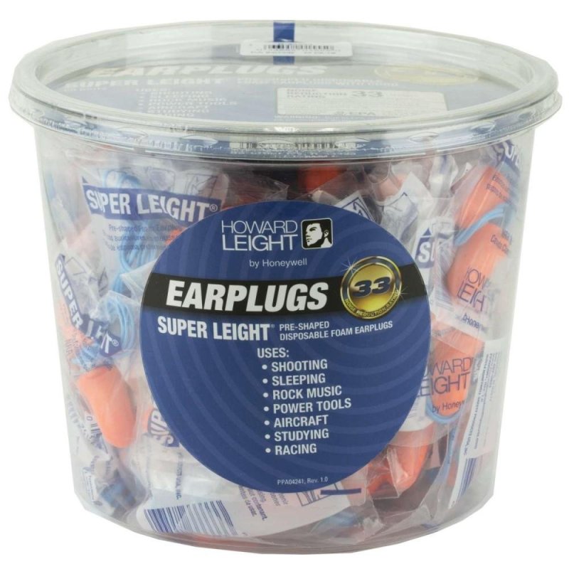 Honeywell Howard Leight Super Ear Plugs Pre-shaped R-33333