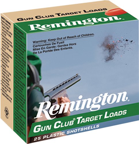 Remington Gun Club Target Loads 20 Gauge 2.75 In 8 Shot 250 Rounds