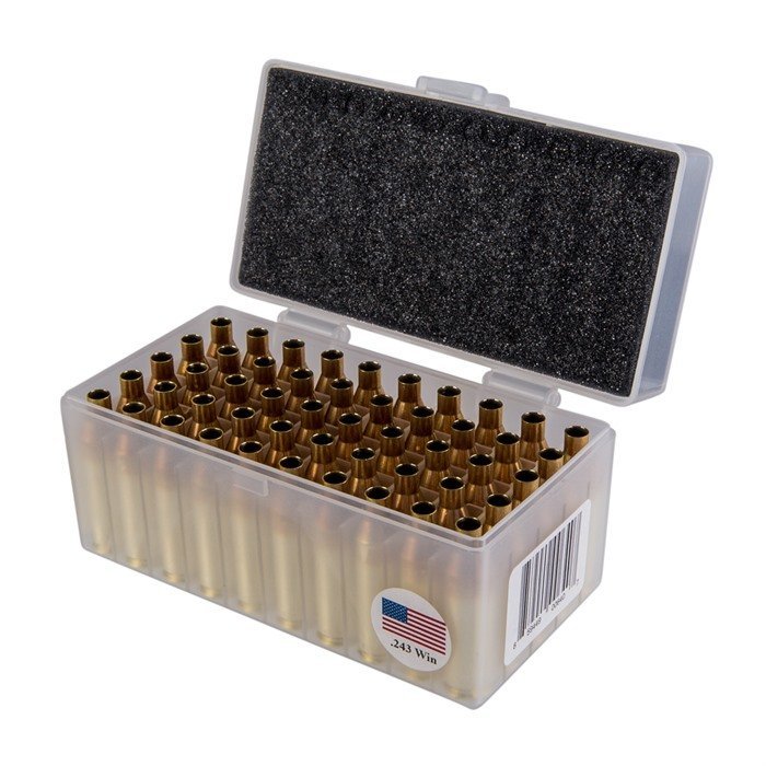 Peterson Cartridge 243 Winchester Small Rifle Primer Brass 50/Box
